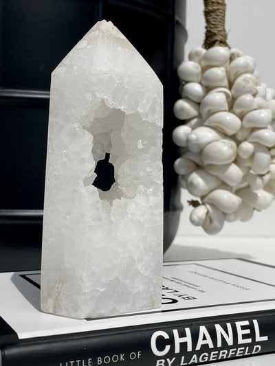 White Quartz Tower