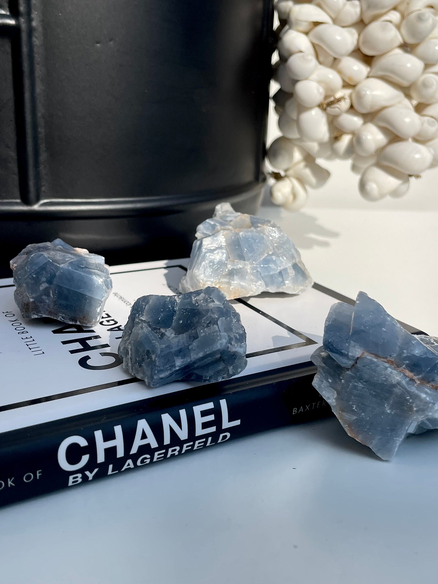 Raw Blue Calcite