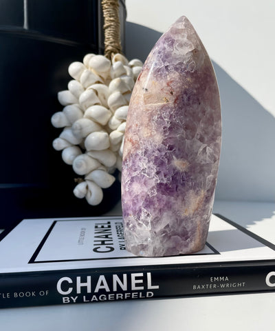 Pink Amethyst x Flower Agate