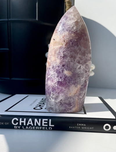 Pink Amethyst x Flower Agate