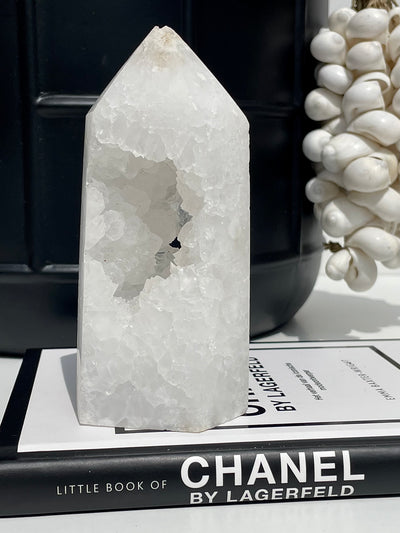 White Quartz Tower