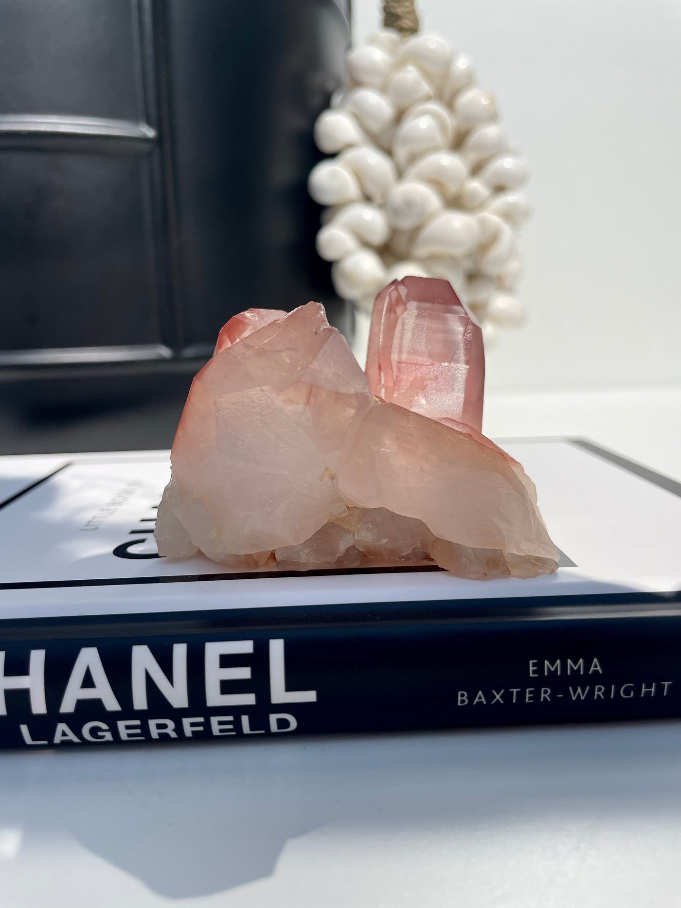 Scarlet Pink Lemurian Quartz